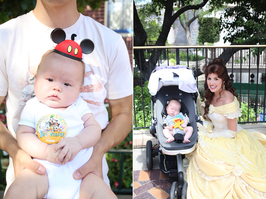 nolan 11 weeks disneyland 1st visit