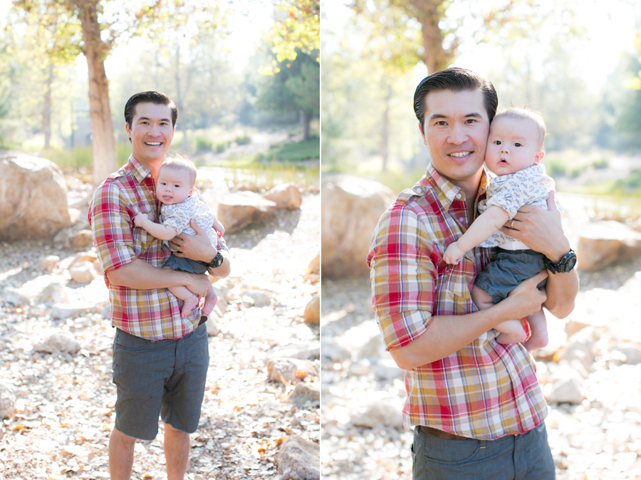 19 week old baby boy with dad