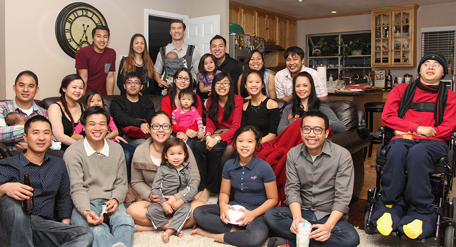 extended vu family lunar new year 2014