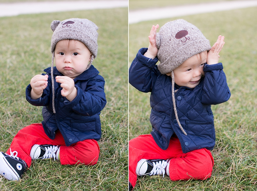 baby boy in paris eiffel tower