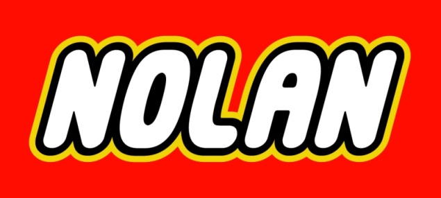 nolan name lego font