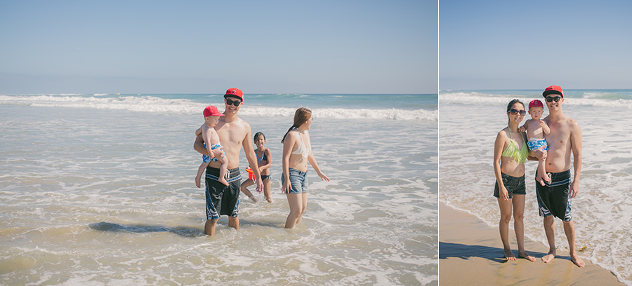 huntington beach family beach day lspace swim